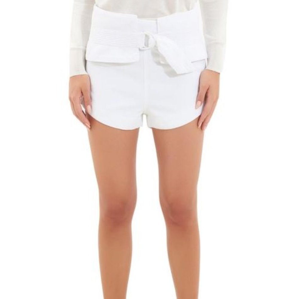 Rosa Cha Brunella White Jeans Shorts Women's 26